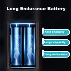 Powerful Mini Turbo Jet Fan Electric Air Duster - Adjustable 3 Speed Cleaning Blower for Cars and Electronics